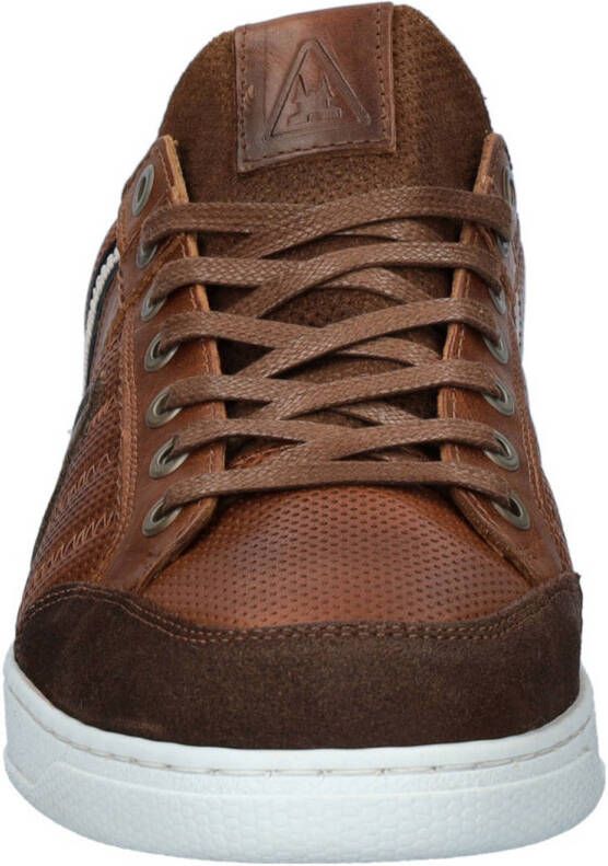 Gaastra Gellis leren sneakers cognac