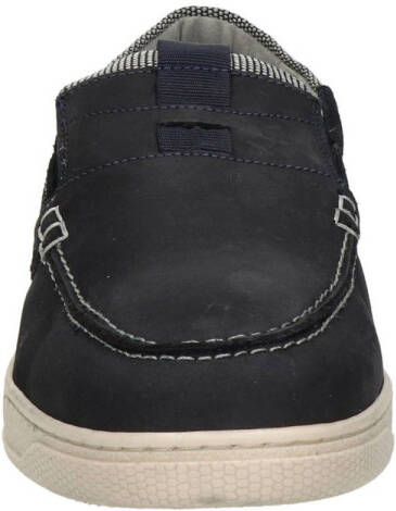 Gaastra Gemini LF nub M nubuck loafers donkerblauw