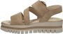 Gabor Best Fitting suède sandalen beige - Thumbnail 5