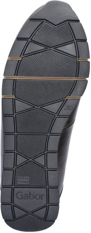 Gabor comfort leren instappers brons