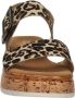 Gabor Comfort nubuck sandalen beige zwart - Thumbnail 2
