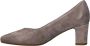 Gabor Comfort suède pumps taupe - Thumbnail 3