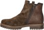 Gabor Suède Chelsea Boot met Metallic Detail Brown Dames - Thumbnail 2