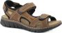 Gallus leren sandalen bruin - Thumbnail 2
