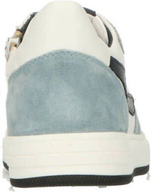 Gattino leren sneakers blauw wit