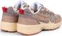 Genesis Footwear Women's G-Eco'99 Metallic Serial Sneakers beige - Thumbnail 4