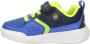 GEOX J Inek Boy jongens sneaker Blauw multi - Thumbnail 6