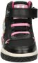 Geox Inek sneakers met lichtjes zwart roze - Thumbnail 2