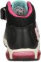 Geox Inek sneakers met lichtjes zwart roze - Thumbnail 3