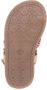 Gioseppo Caucaia leren sandalen met kraaltjes en glitters roze - Thumbnail 3
