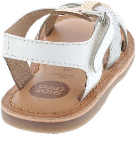 Gioseppo leren sandalen wit