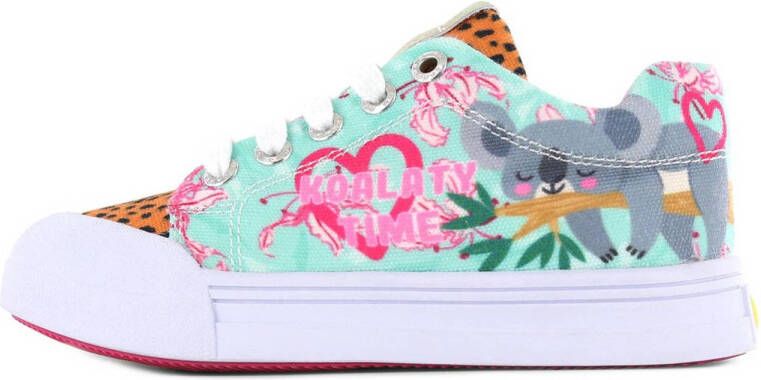 Go Banana's Koala sneakers mintgroen