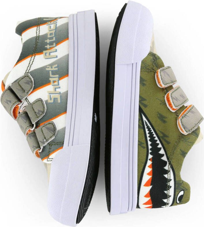 Go Banana's Shark sneakers grijs
