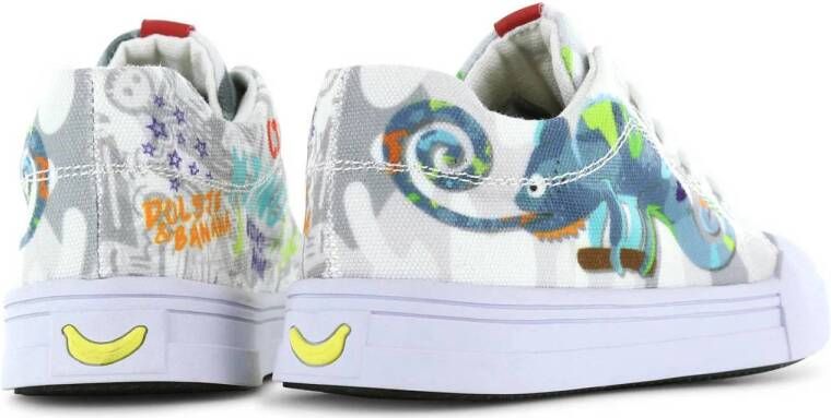 Go Banana's sneakers grijs blauw