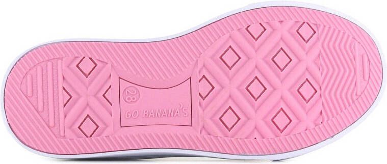 Go Banana's Swannkiss sneakers roze wit multi