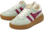Gola Athena suède sneakers mintgroen fuchsia - Thumbnail 4