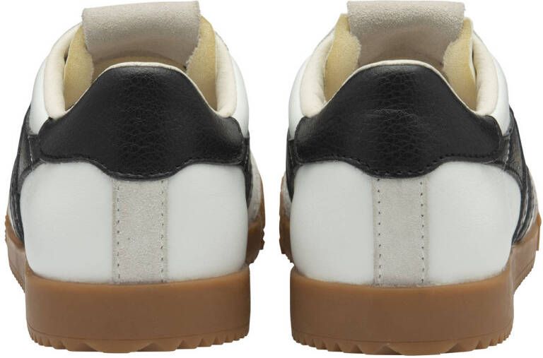 Gola Elan leren sneakers wit zwart