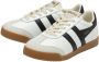 Gola Elan leren sneakers wit zwart - Thumbnail 4