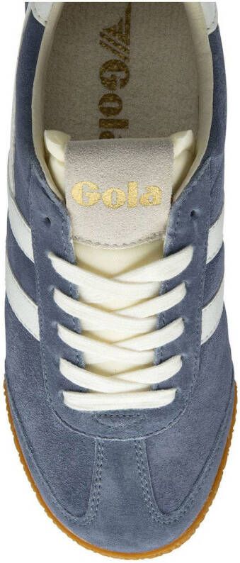 Gola Elan suède sneakers blauw wit
