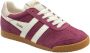 Gola Elan suède sneakers donkerroze - Thumbnail 3