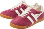 Gola Elan suède sneakers donkerroze - Thumbnail 4