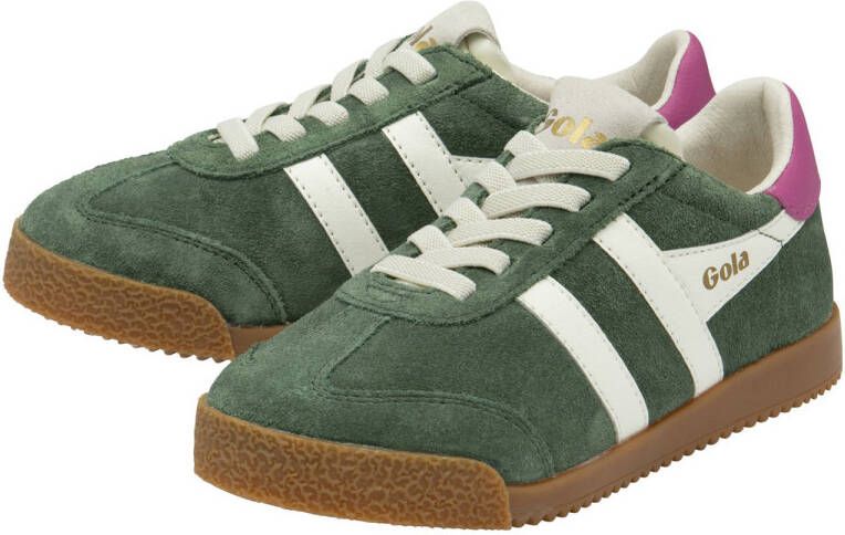 Gola Elan suède sneakers groen