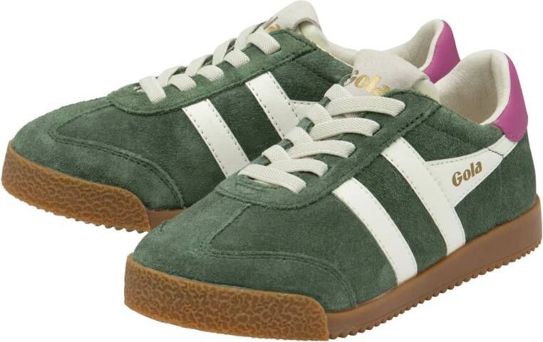 Gola Elan suède sneakers groen