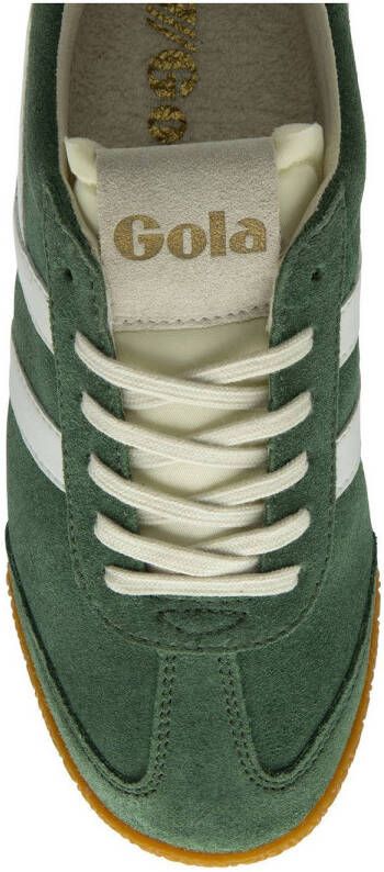 Gola Elan suède sneakers groen wit