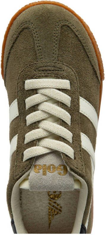 Gola Elan suède sneakers kaki