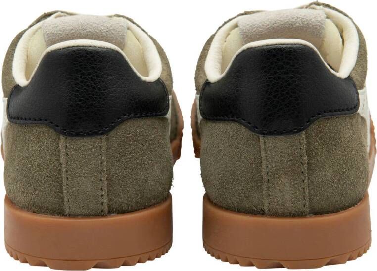 Gola Elan suède sneakers kaki