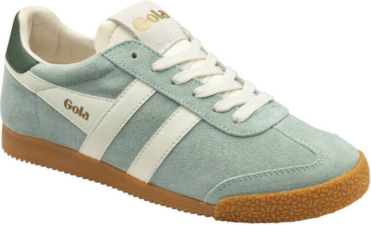 Gola Elan suède sneakers lichtgroen