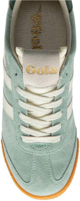 Gola Elan suède sneakers lichtgroen