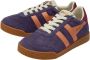 Gola Elan suède sneakers paars zalm - Thumbnail 2