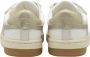 Gola Falcon Mirror leren sneakers wit goud - Thumbnail 3