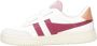 Gola Falcon Strap leren sneakers wit roze - Thumbnail 4