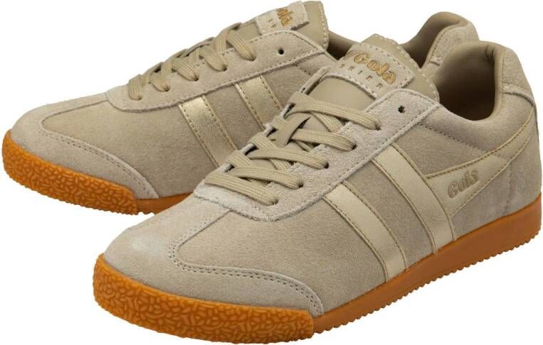 Gola Harrier Mirror suède sneakers beige