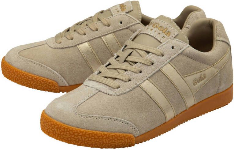 Gola Harrier Mirror suède sneakers beige