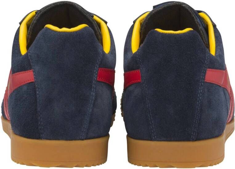 Gola Harrier suède sneakers donkerblauw