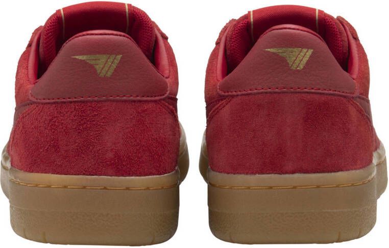 Gola Hawk '86 suède sneakers rood