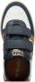 Gola Hawk strap leren sneakers donkerblauw rood - Thumbnail 4
