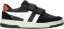 Gola Hawk Strap leren sneakers zwart wit oranje - Thumbnail 2