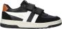 Gola Hawk Strap leren sneakers zwart wit oranje - Thumbnail 2