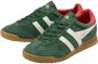 Gola Torpedo suède sneakers donkergroen - Thumbnail 2