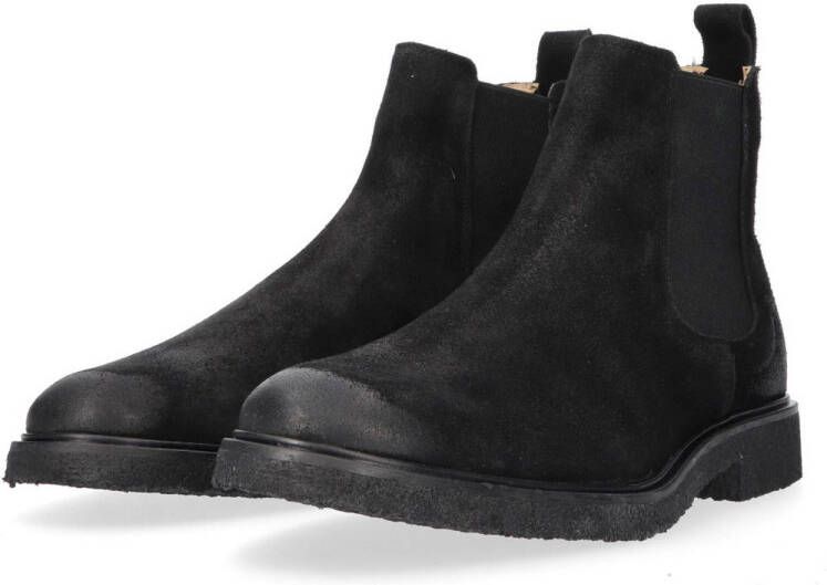 Goosecraft leren chelseaboots zwart