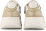 Graceland chunky leren sneakers beige wit - Thumbnail 3
