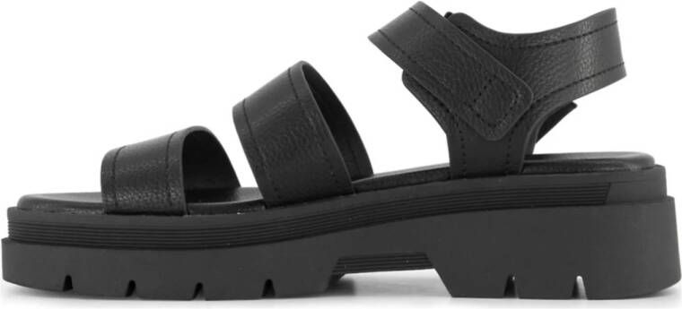Graceland chunky sandalen zwart