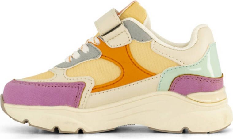 Graceland chunky sneakers geel paars