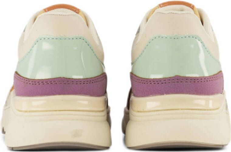 Graceland chunky sneakers geel paars