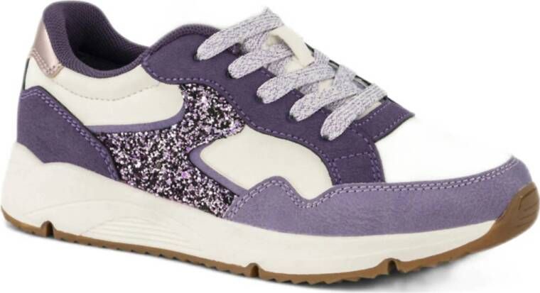 Graceland chunky sneakers paars wit