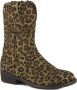 Graceland cowboylaarzen met panterprint beige zwart - Thumbnail 2